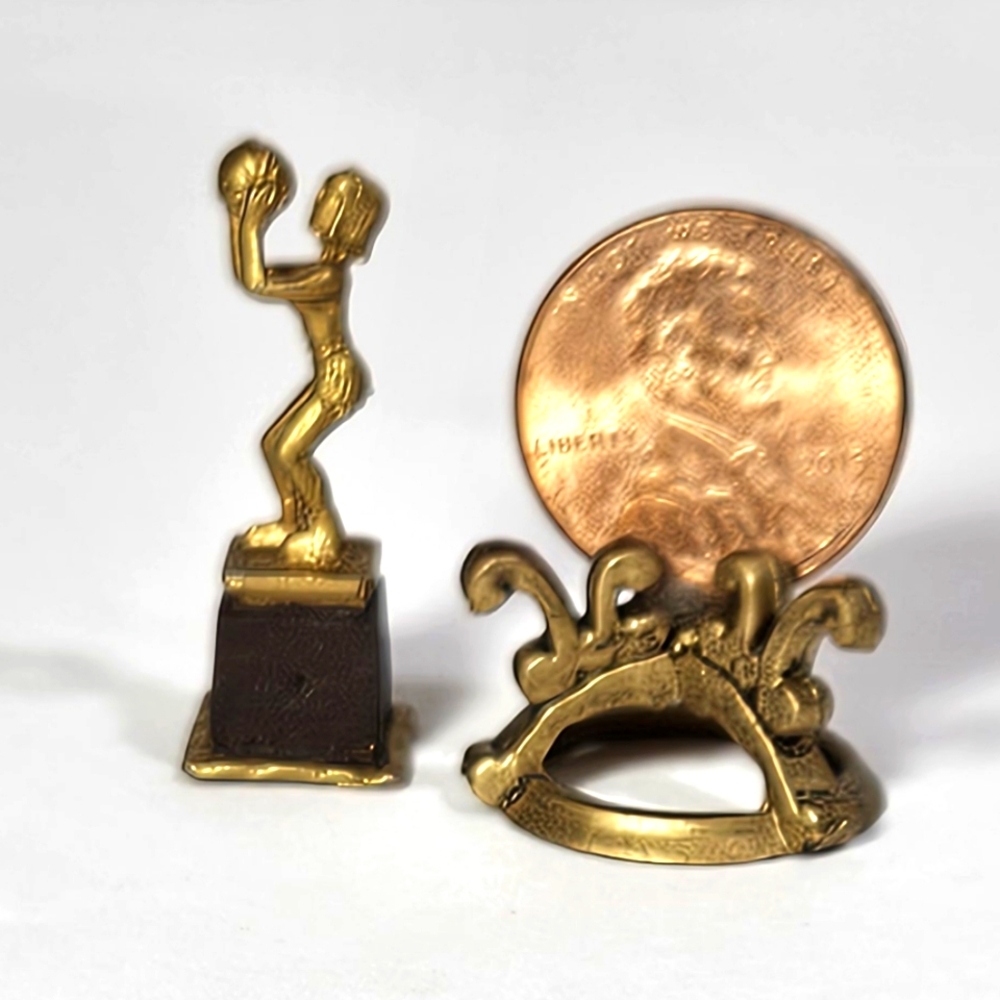 Dollhouse Mini Girl's Basketball Trophy
